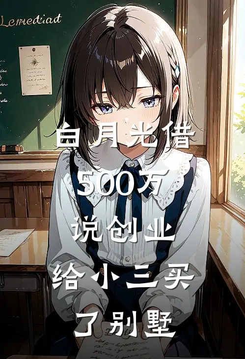 白月光借500万说创业，给小三买了别墅（赵建明白月光）完整版小说阅读_白月光借500万说创业，给小三买了别墅全文免费阅读（赵建明白月光）