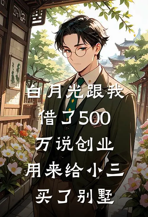 白月光跟我借了500万说创业，用来给小三买了别墅(贺铮钟琳)全本免费在线阅读_白月光跟我借了500万说创业，用来给小三买了别墅全文阅读