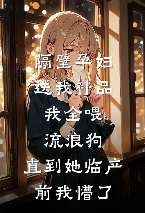 隔壁孕妇送我补品，我全喂流浪狗，直到她临产前我懵了